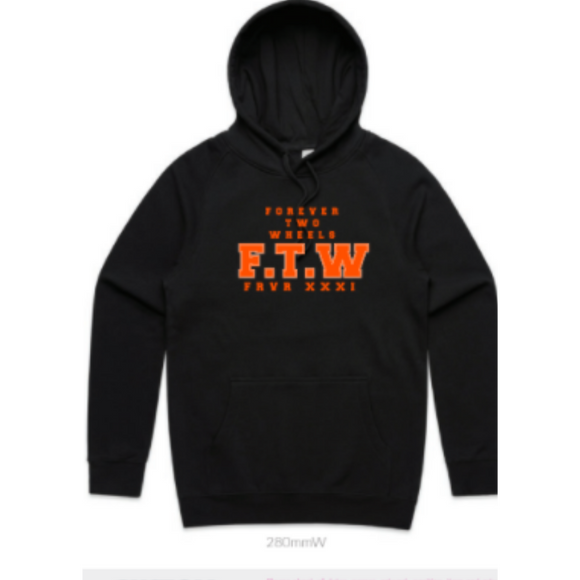 FTW Forever Two Wheels Hoodie 2TUFF Clothing
