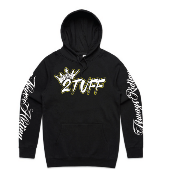 Tribute Collection Hoodie  - Black 2TUFF Clothing