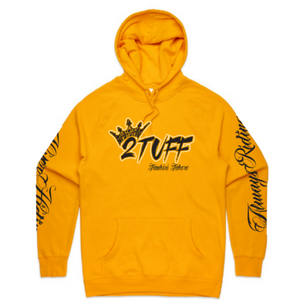 Tribute Collection Hoodie  - Gold 2TUFF Clothing